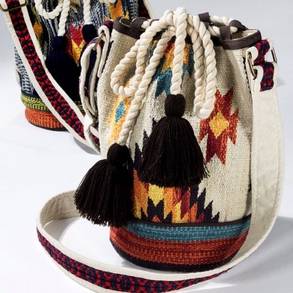 Handmade Boho Chic Bucket Bag - Picture 4 of 7